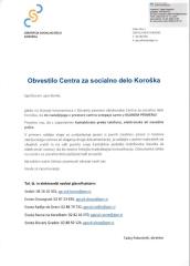 Slika - dopis koronavirus